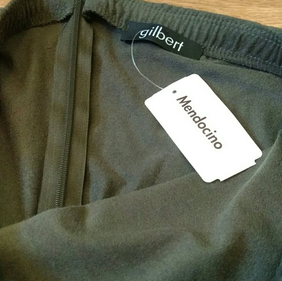 NWT Mendocino Micro Suede Asymmetric Skirt - Picture 2 of 6